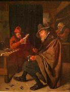 Jan Steen The Drinker painting